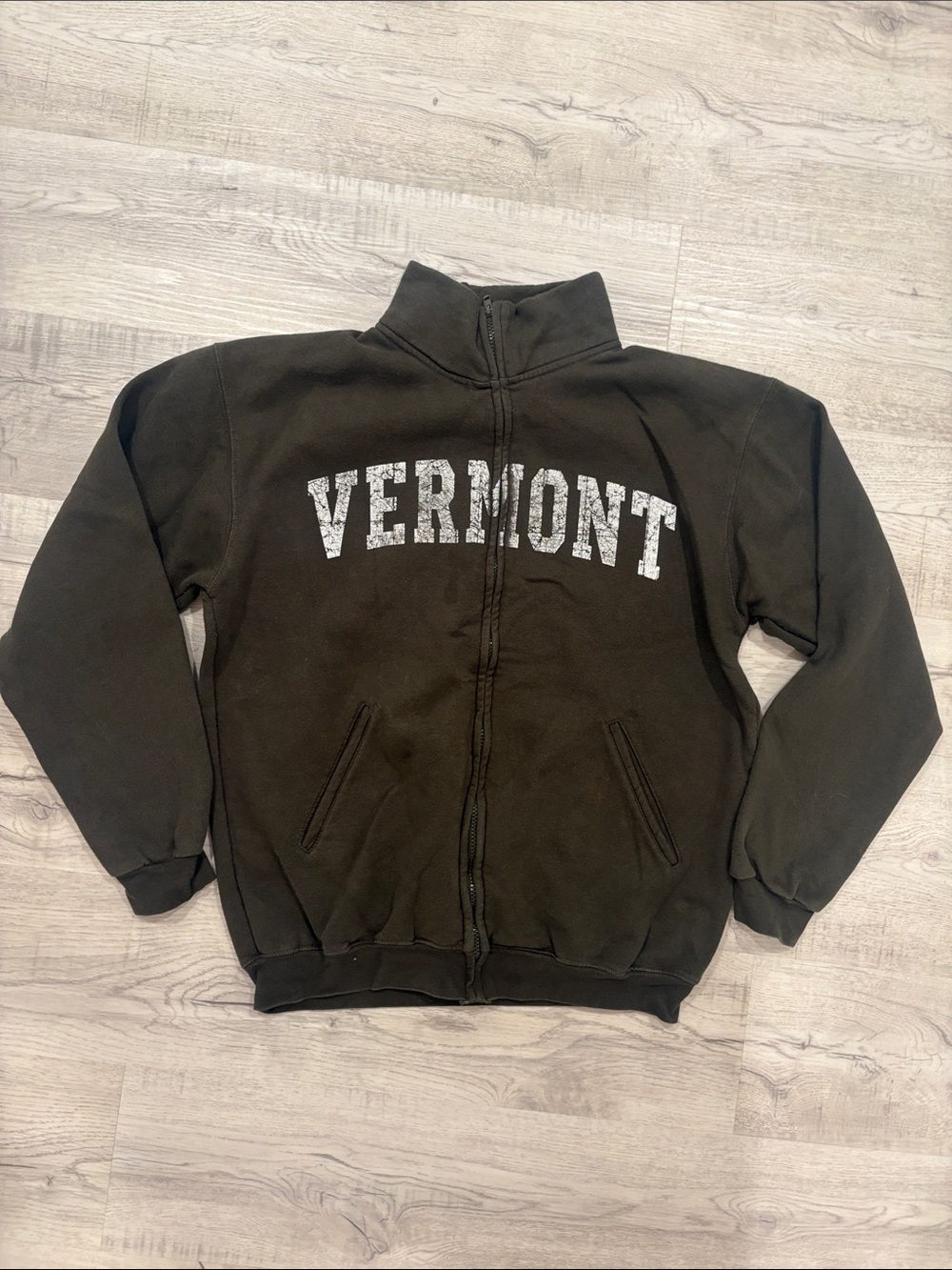 Vermont Full-Zip Men's Jacket - Black